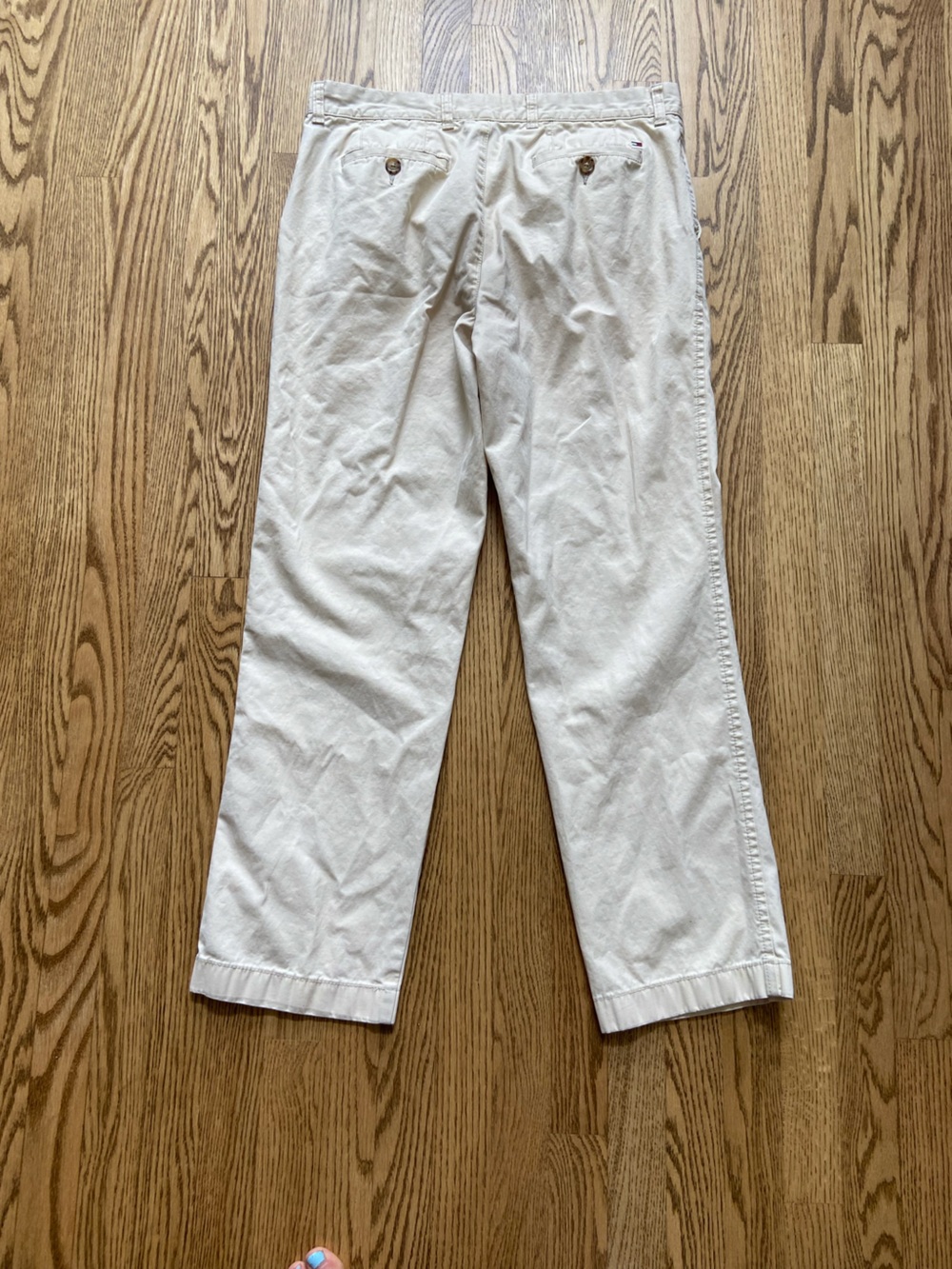 Tommy Hilfiger Men's Khaki Chinos - Off-White - Picture 2 of 5